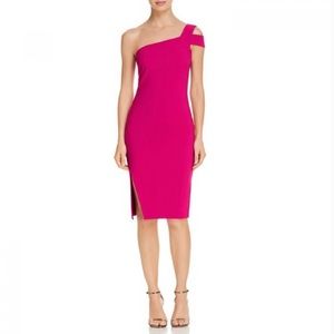 Likely Packard cocktail dress in Fuchsia Pink